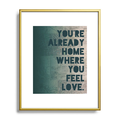 Leah Flores Home 1 Metal Framed Art Print
