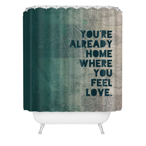 Leah Flores Home 1 Shower Curtain