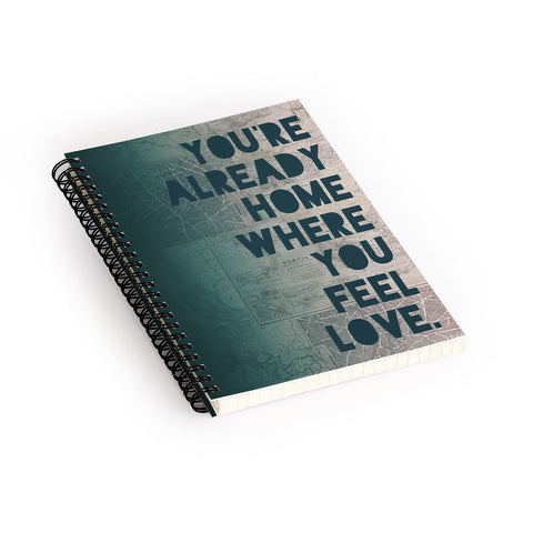 Leah Flores Home 1 Spiral Notebook