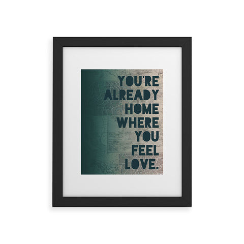 Leah Flores Home 1 Framed Art Print