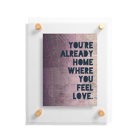 Leah Flores Home 2 Floating Acrylic Print