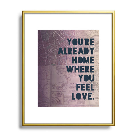 Leah Flores Home 2 Metal Framed Art Print