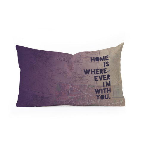 Leah Flores Home 2 Oblong Throw Pillow