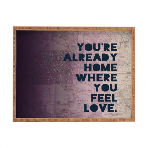 Leah Flores Home 2 Rectangular Tray