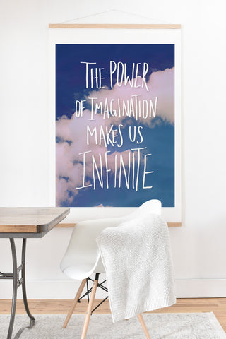 Leah Flores Imagination Power Art Print And Hanger
