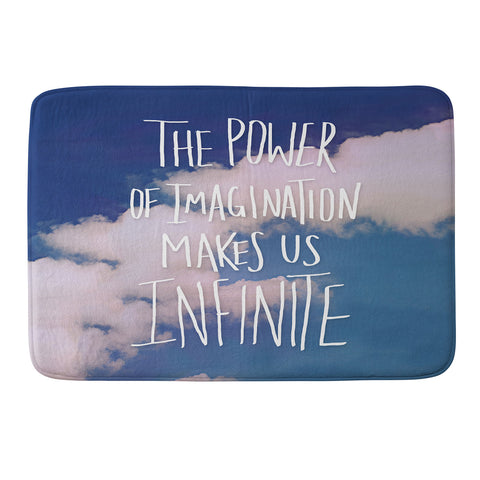 Leah Flores Imagination Power Memory Foam Bath Mat