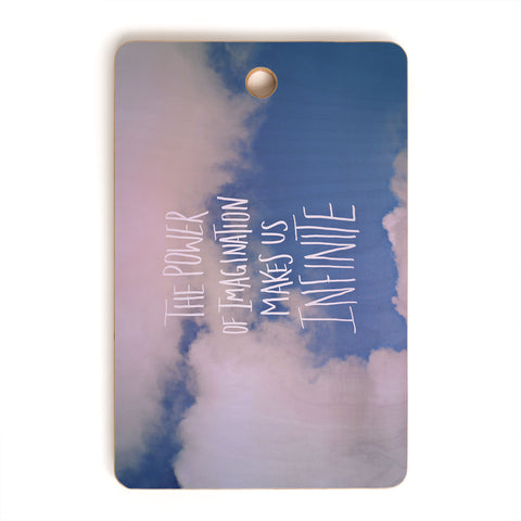 Leah Flores Imagination Power Cutting Board Rectangle