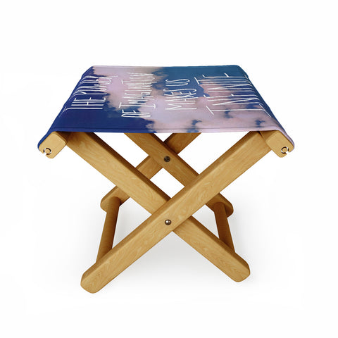 Leah Flores Imagination Power Folding Stool