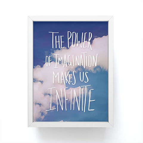 Leah Flores Imagination Power Framed Mini Art Print