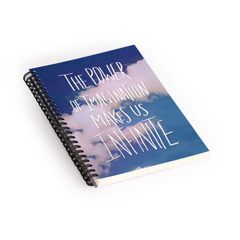 Leah Flores Imagination Power Spiral Notebook