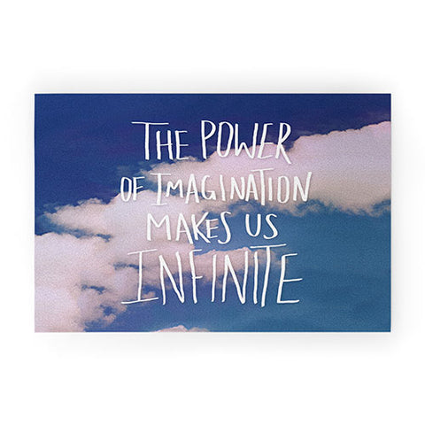 Leah Flores Imagination Power Welcome Mat