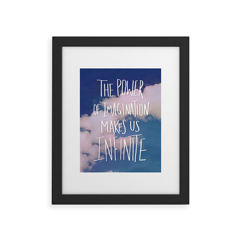 Leah Flores Imagination Power Framed Art Print