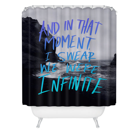 Leah Flores Infinite Shower Curtain