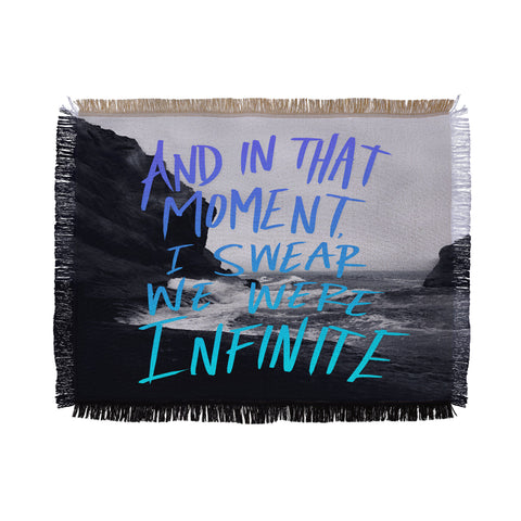 Leah Flores Infinite Throw Blanket
