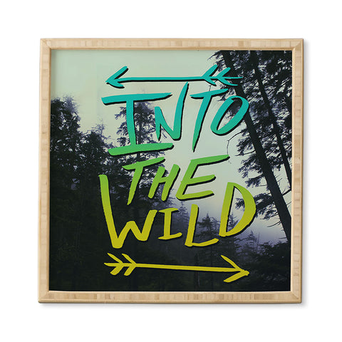 Leah Flores Into The Wild 2 Framed Wall Art