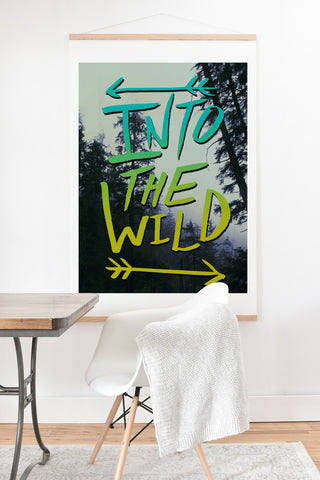 Leah Flores Into The Wild 2 Art Print And Hanger