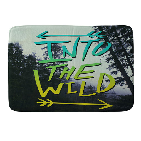 Leah Flores Into The Wild 2 Memory Foam Bath Mat