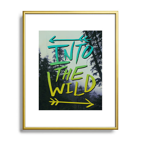 Leah Flores Into The Wild 2 Metal Framed Art Print