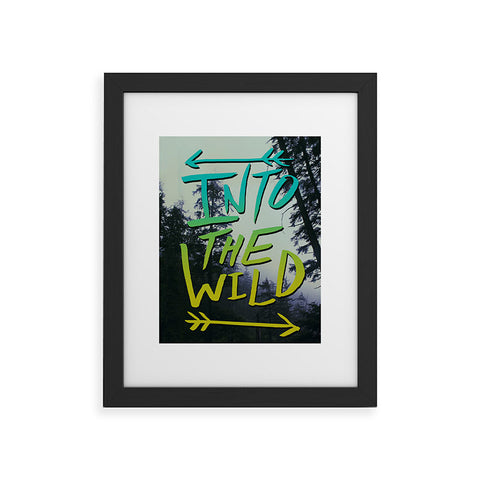 Leah Flores Into The Wild 2 Framed Art Print