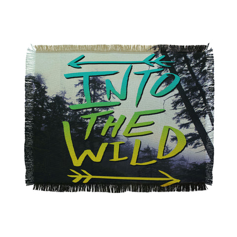 Leah Flores Into The Wild 2 Throw Blanket