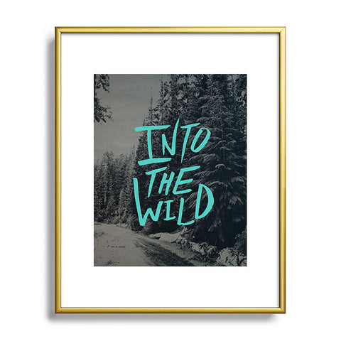 Leah Flores Into The Wild 3 Metal Framed Art Print