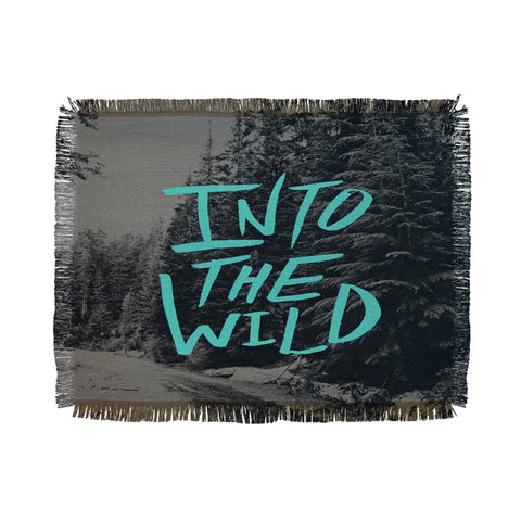 Leah Flores Into The Wild 3 Throw Blanket