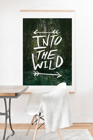 Leah Flores Into The Wild Art Print And Hanger