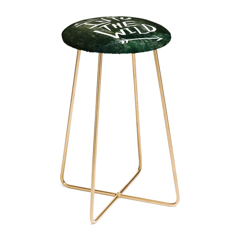 Leah Flores Into The Wild Counter Stool