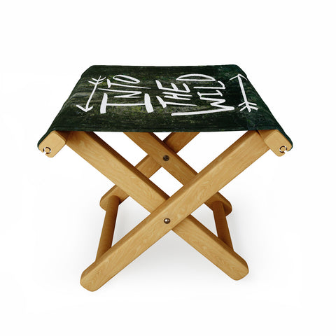 Leah Flores Into The Wild Folding Stool