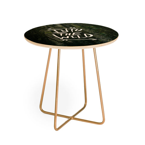 Leah Flores Into The Wild Round Side Table
