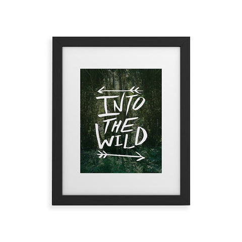 Leah Flores Into The Wild Framed Art Print