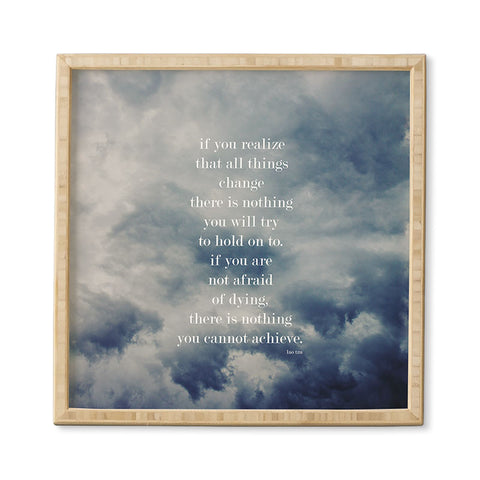 Leah Flores Lao Tzu Framed Wall Art