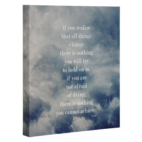 Leah Flores Lao Tzu Art Canvas