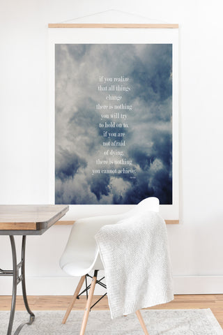 Leah Flores Lao Tzu Art Print And Hanger