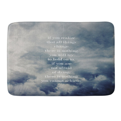 Leah Flores Lao Tzu Memory Foam Bath Mat