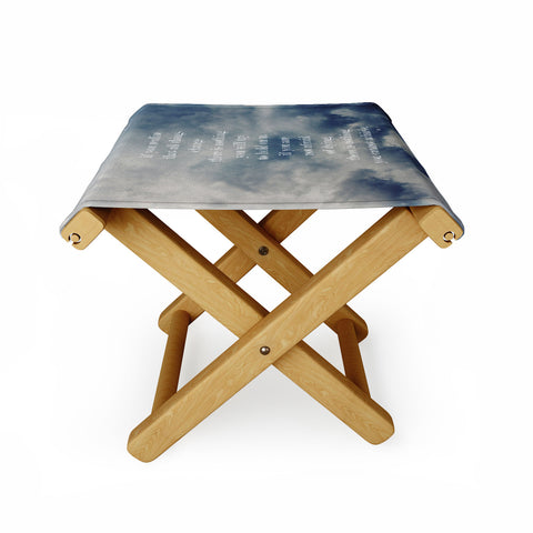 Leah Flores Lao Tzu Folding Stool