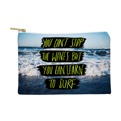 Leah Flores Learn To Surf Pouch