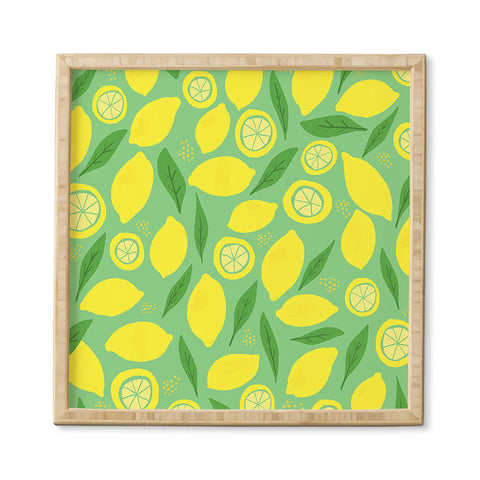 Leah Flores Lemonade Framed Wall Art