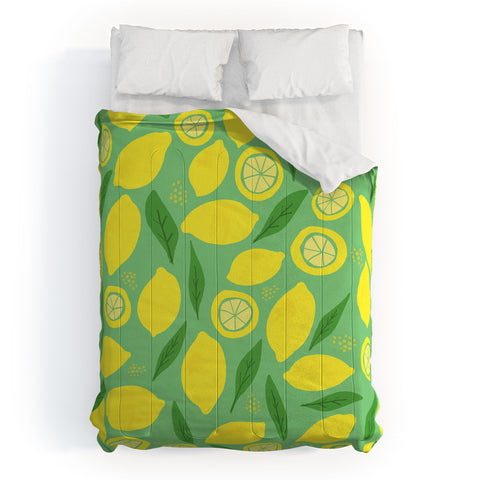 Leah Flores Lemonade Comforter