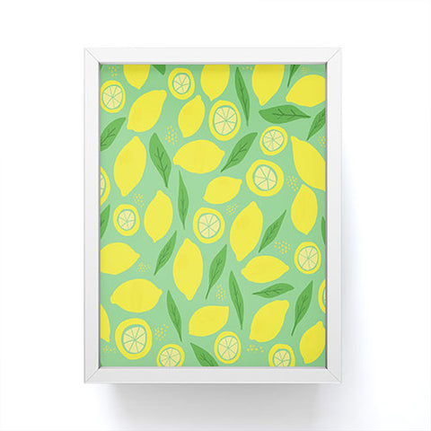 Leah Flores Lemonade Framed Mini Art Print
