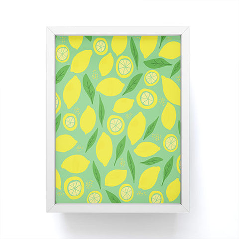 Leah Flores Lemonade Framed Mini Art Print