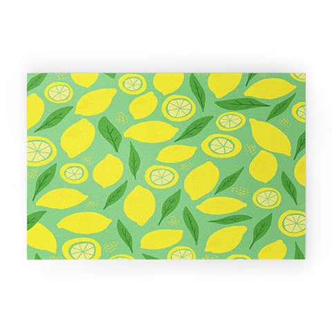 Leah Flores Lemonade Welcome Mat