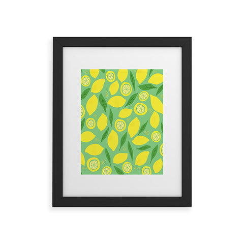 Leah Flores Lemonade Framed Art Print