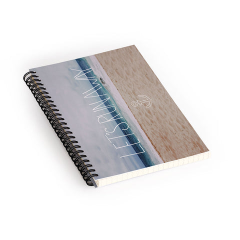 Leah Flores Lets Run Away III Spiral Notebook