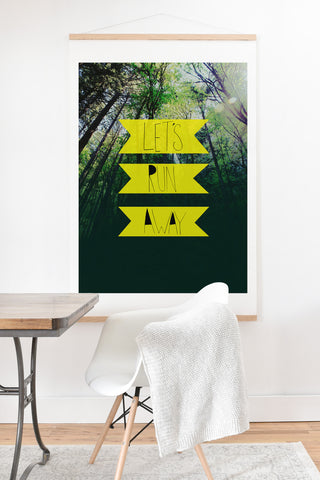 Leah Flores Lets Run Away IX Art Print And Hanger