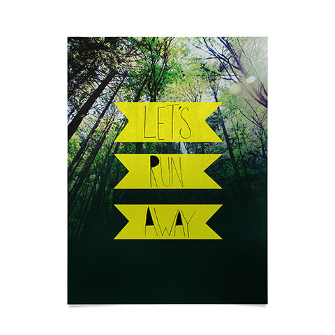 Leah Flores Lets Run Away IX Poster