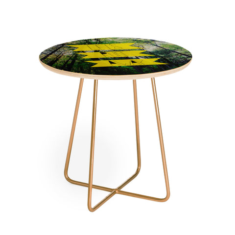 Leah Flores Lets Run Away IX Round Side Table