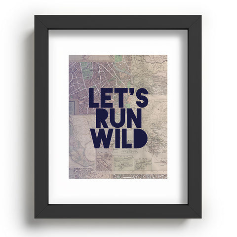 Leah Flores Lets Run Wild X Maps Recessed Framing Rectangle