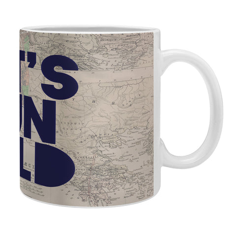 Leah Flores Lets Run Wild X Maps Coffee Mug