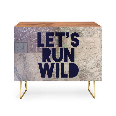 Leah Flores Lets Run Wild X Maps Credenza